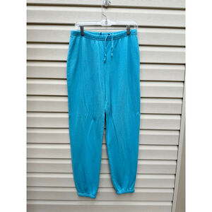 SKIMS Modal French Terry Jogger Pants Cyan Blue Women’s Medium